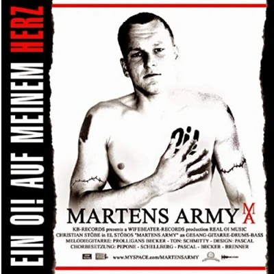 Afbeelding van Martens Army Ein Oi! Auf Meinem Herz (CD)