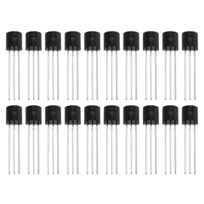 Afbeelding van Create idea 20 stuks 3 polige N kanaaltransistors met hoog rendement voor audioversterkers, Sgnal BF245B processoren
