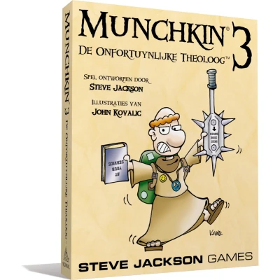 Afbeelding van Munchkin 3 (NL) De Onfortuinlijke Theoloog