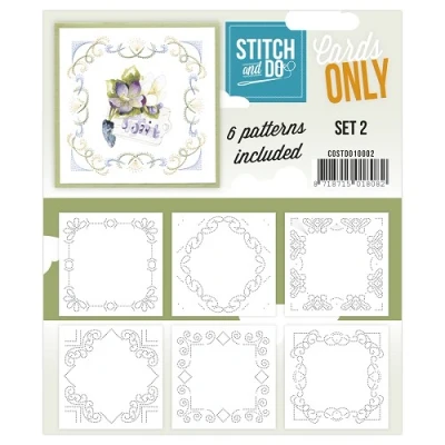 Afbeelding van Stitch &amp; Do Cards only Set 2