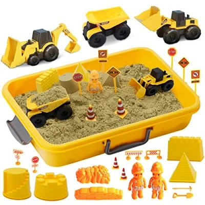 Afbeelding van SOGUYI Magic Sand Speelzand voor kinderen, 900 g sensorisch speelgoed kinderen van 3, 4 en 5 jaar