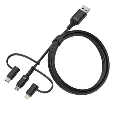 Afbeelding van Otterbox Mobiele telefoon Kabel [1x USB A 1x Lightning, C, Micro USB] 1.00 m A,
