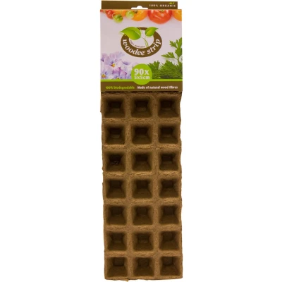 Afbeelding van Woodee kweekbakjes 90 stuks 5 x cm
