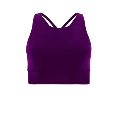 Afbeelding van Winshape Functional Comfort SB103C Sportbh met light support, Dames, Maat: XS, Dark plum