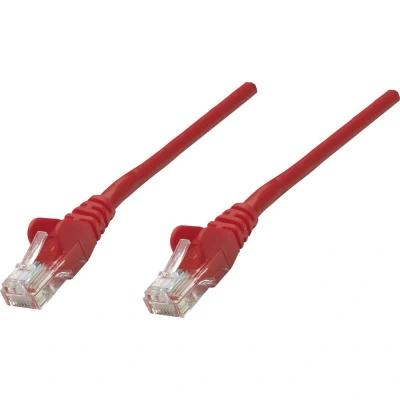 Afbeelding van Intellinet 735988 RJ45 Netwerkkabel, patchkabel CAT 6 S/FTP 20.00 m Rood Vergulde steekcontacten 1 stuk(s)