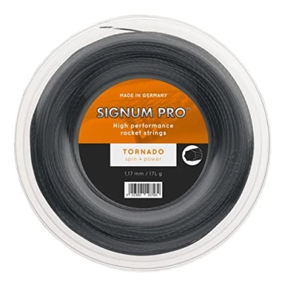 Afbeelding van Signum Pro Tornado 200M Black 1.29 Tennissnaren