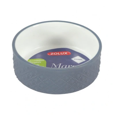 Afbeelding van Zolux Voerbak Knaagdier Margot Grijs 200 ML 10X10X4 CM