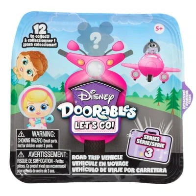 Afbeelding van Disney Doorables Let&#039;s Go Serie 3 figuren en voertuigen om te verzamelen, 3,8 cm, speelgoed voor kinderen vanaf 5 jaar van Just Play