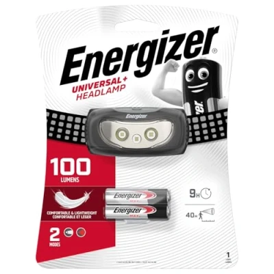 Afbeelding van Energizer Universal Plus Hoofdlamp LED werkt op batterijen 100 lm 9 h