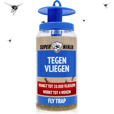 Afbeelding van Super Ninja Vliegenval Vliegenvanger voor Buiten Zeer Effectieve met Ecologische Lokstof Milieuvriendelijk &amp; Gemakkelijk te Gebruiken