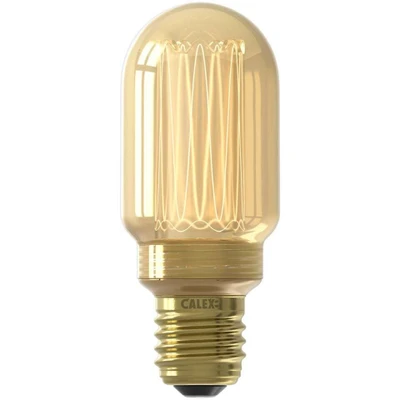 Afbeelding van LED lamp E27 Buis Calex (3.5W, 120lm, 1800K, Dimbaar, Goud)