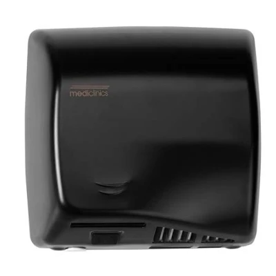 Afbeelding van Handendroger Mediclinics M06AB, zwart automatisch, 10 12 seconden, 1150 W