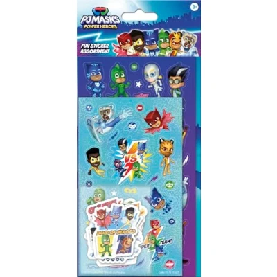 Afbeelding van PJ Masks Power Heroes stickerassortiment Bevat 3 soorten stickers Perfect voor decoratie en scrapbooking
