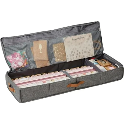 Afbeelding van Store It Cadeaupapier tas grijs 20 rollen