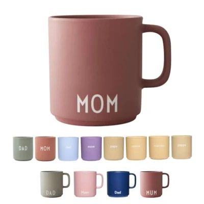 Afbeelding van Cadeau voor Mama Moeder Mom Design Letters Cup Koffiemok Mok Beker