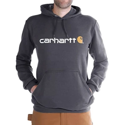 Afbeelding van Carhartt Loose Fit Logo Graphic Sweatshirt Donkergrijs L