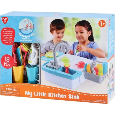 Afbeelding van Play Afwas Speelkeuken Speelset, 18dlg.