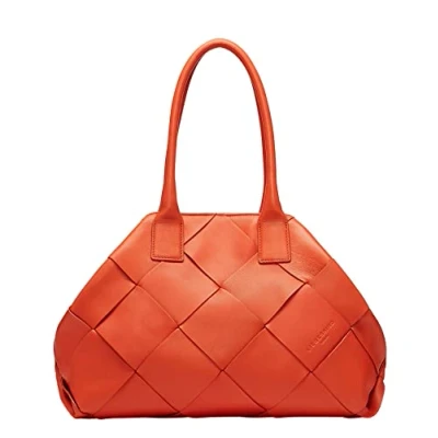 Afbeelding van LIEBESKIND BERLIN Chelsea Weaving Shopper Aura Pink Koraalrood