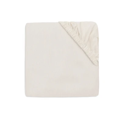 Afbeelding van Jollein Hoeslaken Jersey 70/75x140/150 cm Oatmeal