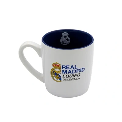 Afbeelding van CyP Brands Real Madrid, mok, keramiek, kookgerei, ontbijt, originele wit, officieel product