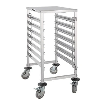 Afbeelding van Vogue GN gastronorm regaalwagen 7 etages