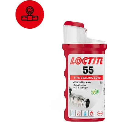 Afbeelding van Loctite 55 160 mtr, pot
