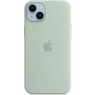 Afbeelding van Apple Magsafe Siliconen Back Cover Lichtgroen iPhone 14 Plus
