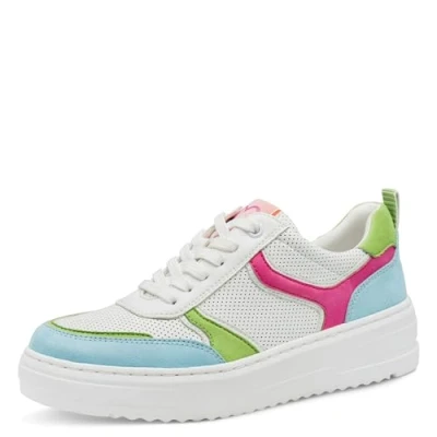 Afbeelding van Marco Tozzi Damessneakers 2 23725 44 Damessneakers, Wit, 38 EU