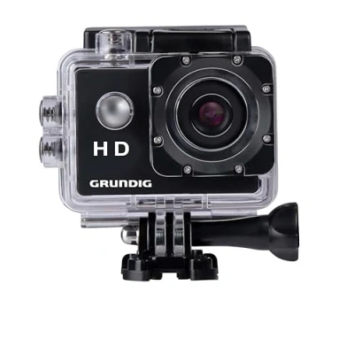 Afbeelding van Grundig Actiecamera HD 720P, Videocamera, Zwart