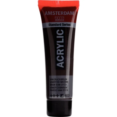 Afbeelding van Amsterdam acryl 403 van dijckbruin 20 ml
