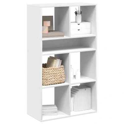 Afbeelding van vidaXL Boekenkast 66x31x112 cm bewerkt hout wit