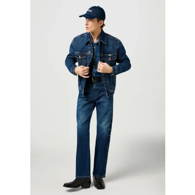 Afbeelding van Wrangler Classic Spijkerjas Blauw L Man