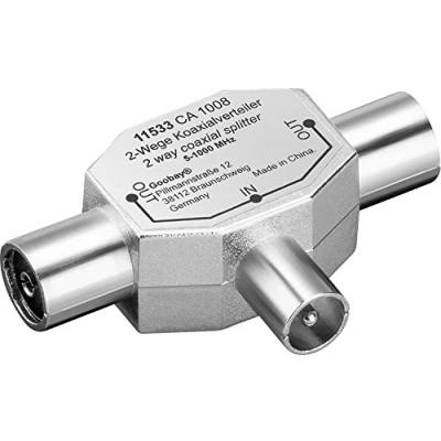 Afbeelding van Coax splitter Goobay