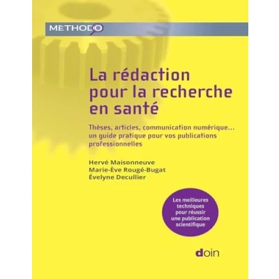 Afbeelding van la redaction pour recherche en sante theses articles comm