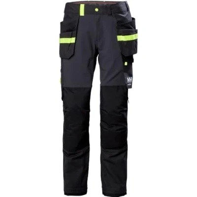 Afbeelding van Helly Hansen OXFORD 4X CONS PANT 989 Ebony/Black maat 50