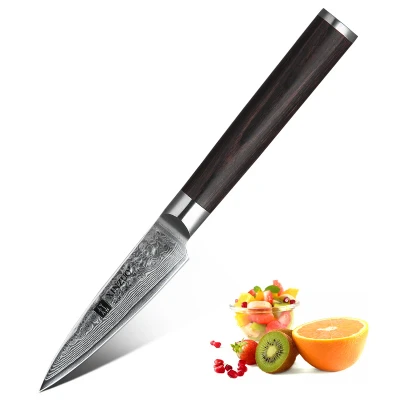 Afbeelding van Xinzuo B1H Series Schilmes Professioneel Gehamerd Damascus staal (67 laags met kern van 10Cr15CoMoV) Vlijmscherp keukenmes Inclusief geschenkdoos