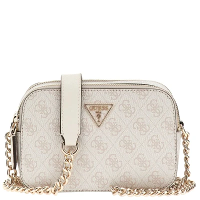 Afbeelding van Guess Noelle Crossbody Camera bone logo damestas