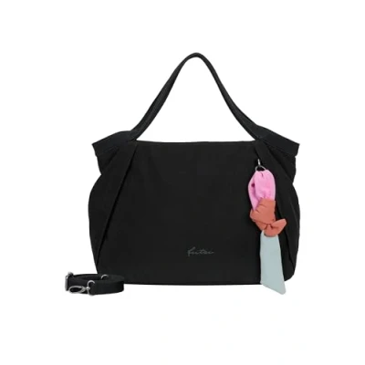 Afbeelding van Fritzi aus Preussen Slouchy Sky Black Shopper voor dames, hemelszwart, eenheidsmaat