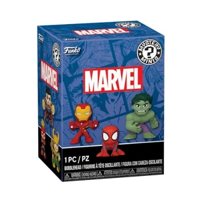 Afbeelding van Funko Mystery Mini Marvel NC 1 of 12 TB Collect Styles Vary Comics Vinyl minifiguur om te verzamelen cadeau idee officiële producten en tentoonstelling