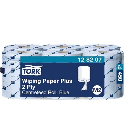 Afbeelding van Tork centrefeed handdoekrollen blauw (6 stuks)