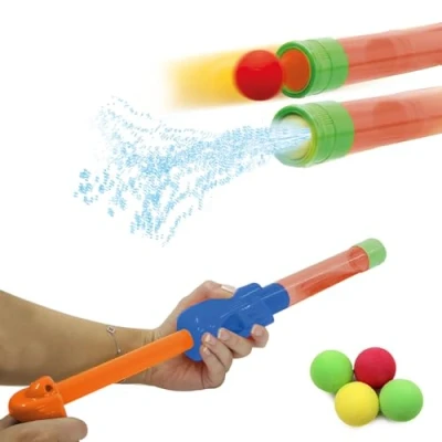 Afbeelding van Jamara Fizz Fizzy Geweer 2 in 1 Oranje Junior 32,5 Cm