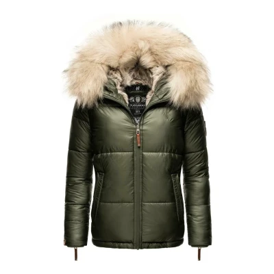 Afbeelding van Navahoo Tikunaa Winterjas, Dames, Maat: XL, Olive