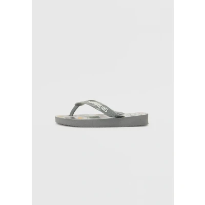 Afbeelding van Havaianas Kids Minecraft slipper met logo in de kleur Grijs, maat: 29/30