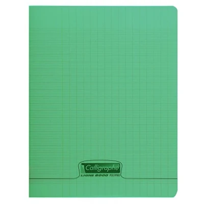 Image de Calligraphe Cahier 8000 POLYPRO, 170 x 220 mm, vert