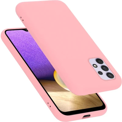 Afbeelding van Cadorabo Hoesje geschikt voor Samsung Galaxy A33 5G in LIQUID ROZE Beschermhoes gemaakt van flexibel TPU silicone Case Cover
