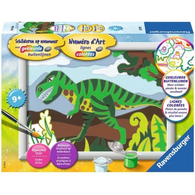 Afbeelding van Ravensburger Schilderen op nummer Dinosaurus