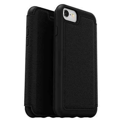 Afbeelding van Otterbox Strada Folio Pro Pack Backcover Apple iPhone 7, 8, SE (2nd Gen), (3rd Gen) Zwart