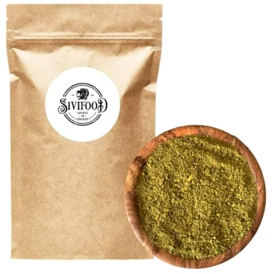 Image de SIVIFOOD Pistaches moulues 100g moulue, naturelles, végétaliennes de qualité supérieure, farine pistache pour la pâtisserie poudre