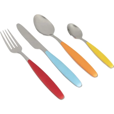Afbeelding van Gimex Colour Line Bestek Rainbow 16 Delig
