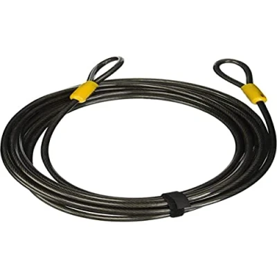 Afbeelding van Onguard Kabelslot Akita 185 Cm X 12 Mm Grijs/zwart